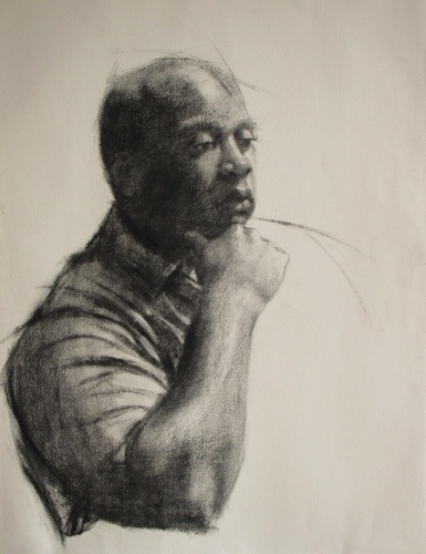 Lavaski
20" x 26"   Charcoal