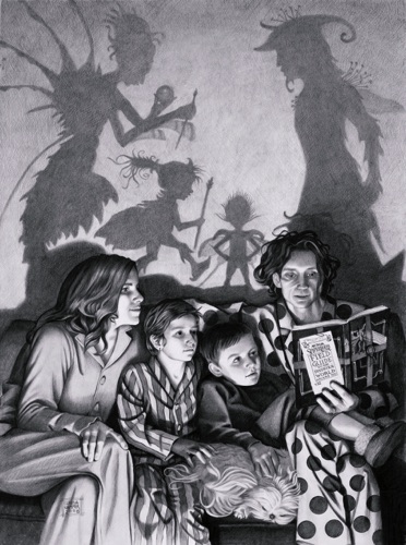 Spiderwick adventures
22.5" x 30" charcoal (prints available) Spiderwick adventures
22.5" x 30" charcoal (prints available)