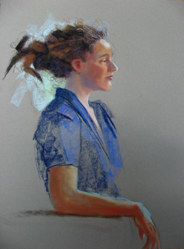 Hannah in blue
2013
(Sold)
