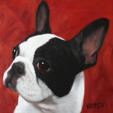 Boston Terrier
6" x 6"
Prints & note cards available