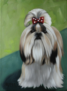 Shih Tzu
8" x 10"
Prints and note cards available