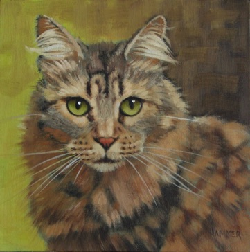 Le Chat, Franchesca
8" x 8"
Commission