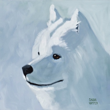 Samoyed
8" x 8"
Prints and note cards available