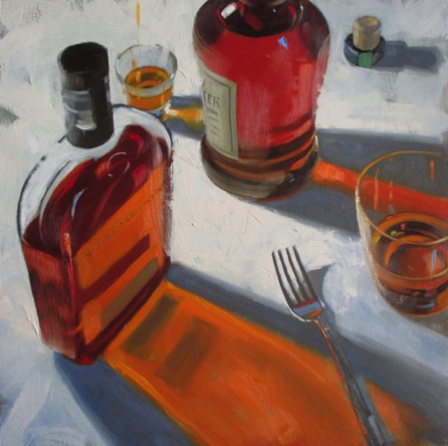 Brown Forman
18" x 18" oil on wood. $650
